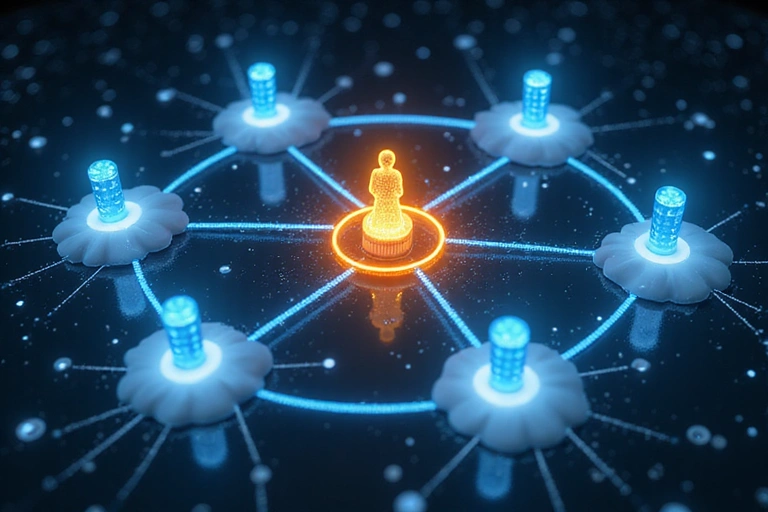 Secure data transfer between cloud servers